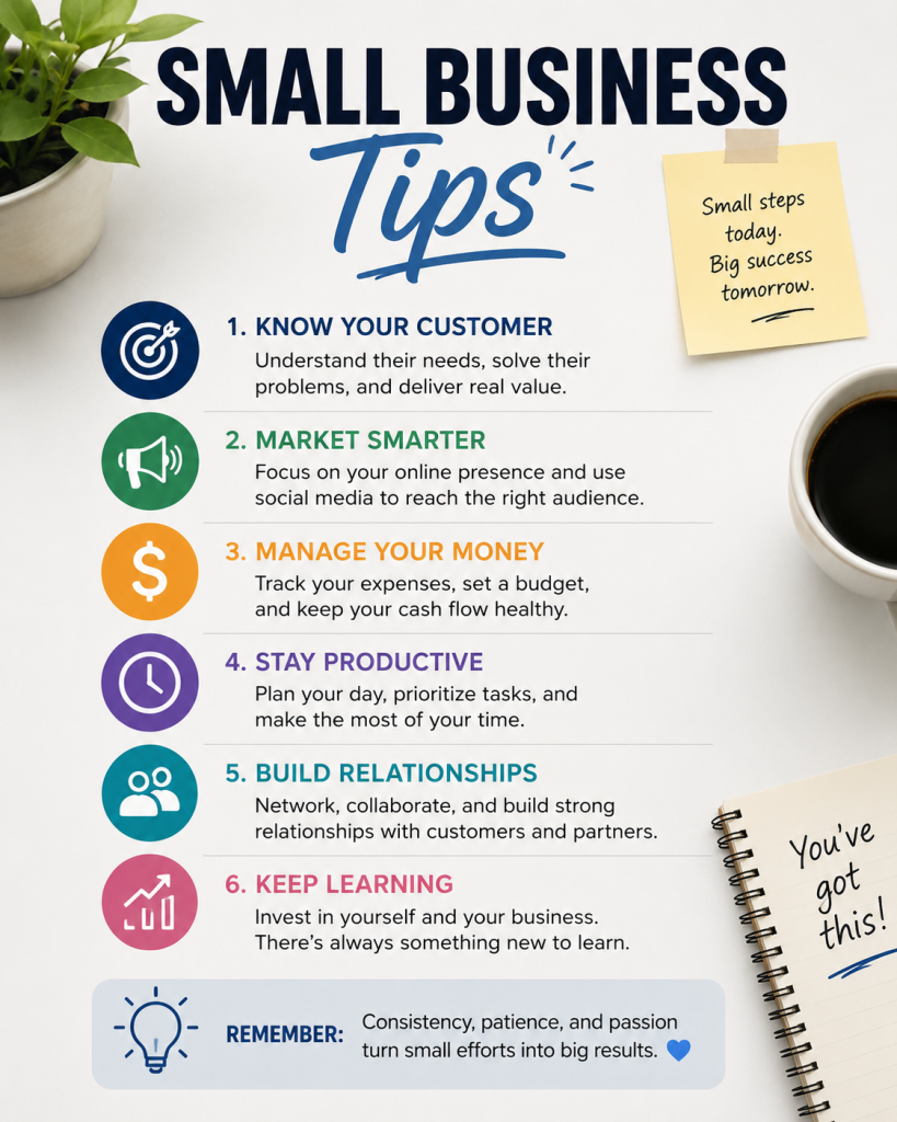 Small Business Tips